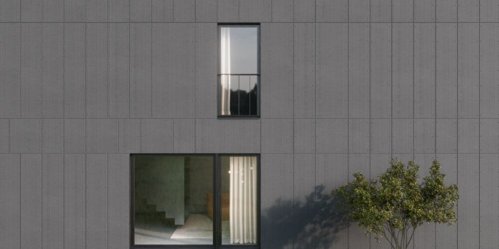 Global Swisspearl, fasádní systém Patina Structure NXT