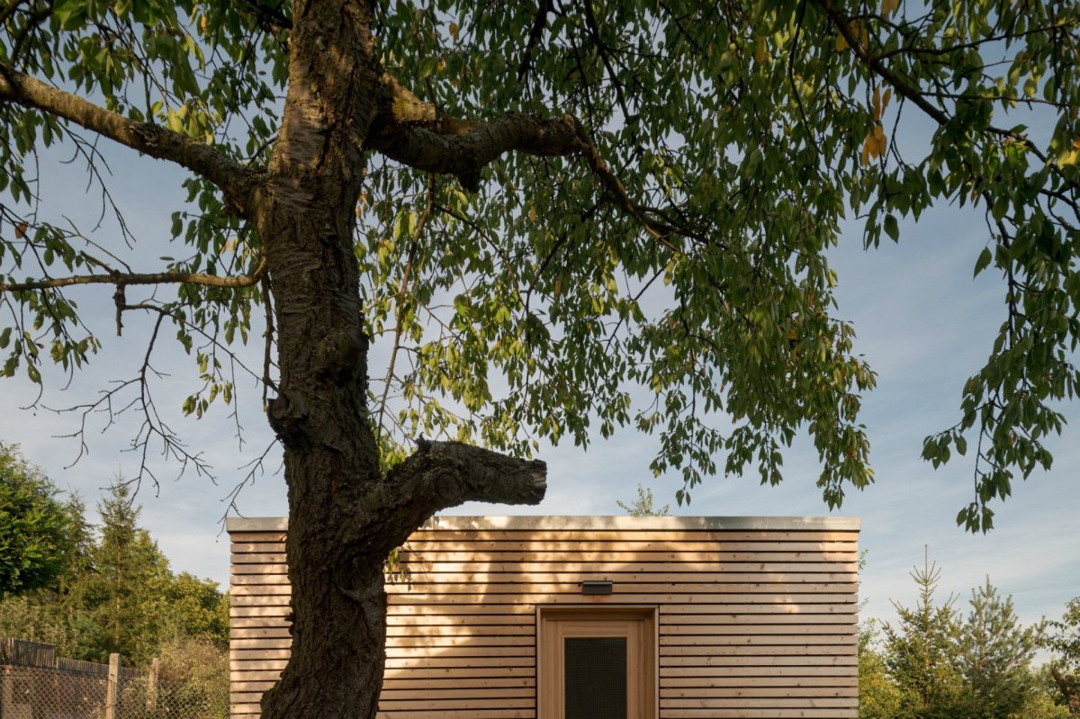 Rekreační domek v Plzni na Mikulce, architectureMADE