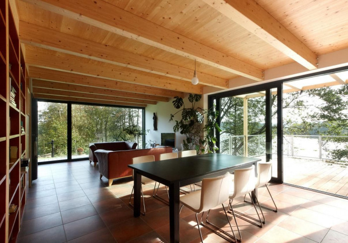 Rodinný dům Karasy od ateliéru Stempel & Tesar architekti