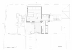 Progres Atelier, Vestavba Horšovský Týn, půdorys