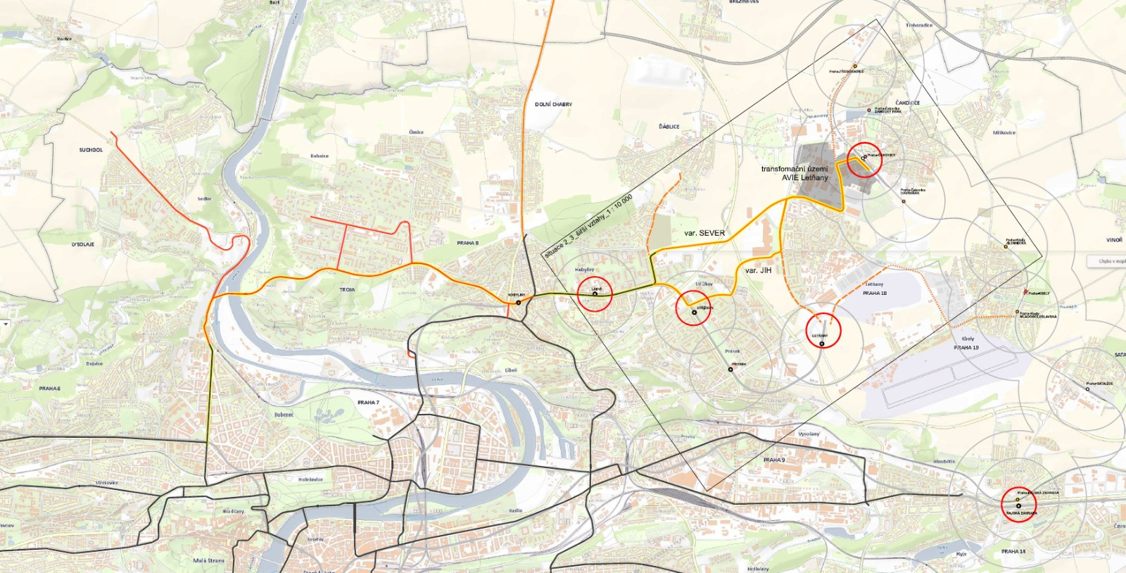 Správa železnic připravuje projekt vysokorychlostní trati (VRT) z Ústí nad Labem do Prahy