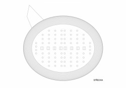 Sporadical, sportovní hala Dolní Břežany, střecha