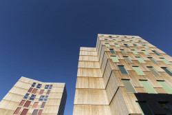 MDH Arkitekter SA, Masu planning, dřevěné věže Moholt 50|50, foto