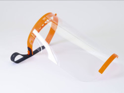 Využití 3D tisku pro výrobu ochranných štítů - protoyp - ilustrační foto