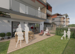 ARCHCON atelier, Pasivní bytové domy na Bílé Hoře - vizualizace