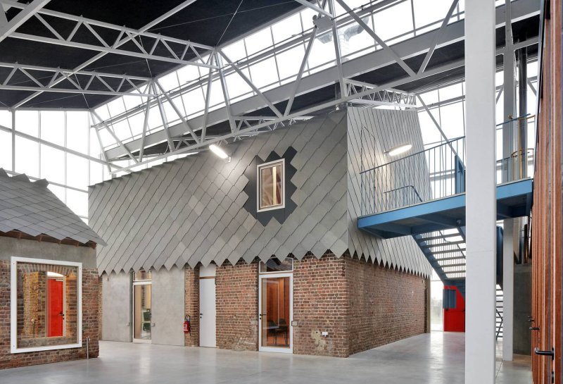 Vzdělávací centrum v Belgii od studia Jo Taillieu Architecten