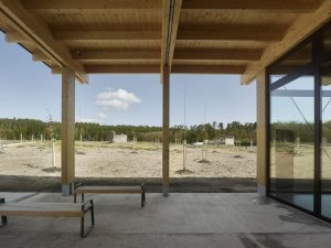 Návštěvnické centrum (Památník v Letech, Jan Sulzer, Lucie Vogelová, Ján Stempel, Jan Jakub Tesař)
