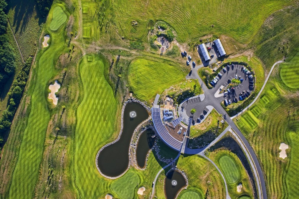 PANORAMA GOLF RESORT, Huť architektury Martin Rajniš. Foto: Aleš Jungmann