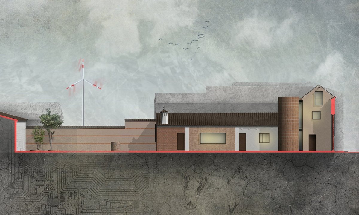 Proměna hospodářských staveb na bydlení, OOIIO architecture, fasády po rekonstrukci