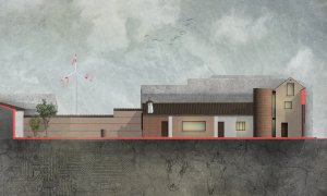 Proměna hospodářských staveb na bydlení, OOIIO architecture, fasády po rekonstrukci