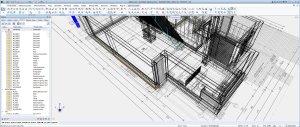 Na předměstí desetitisícového západočeského města roste moderní rodinný dům. Za jeho architekturou stojí Petr Sladký, projekční část zajistila kancelář AW Projekt. (na obrázku axonometrie 1.NP)