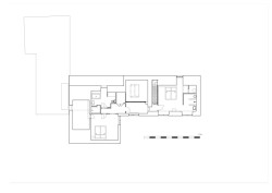 Půdorys (Rekosntrukce domu v Bretani, MOLO ARCHITEKTI)