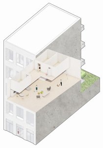 Pavla Maxová, Jan Novotný, Blok z domů, Townhouse, axořez - foto