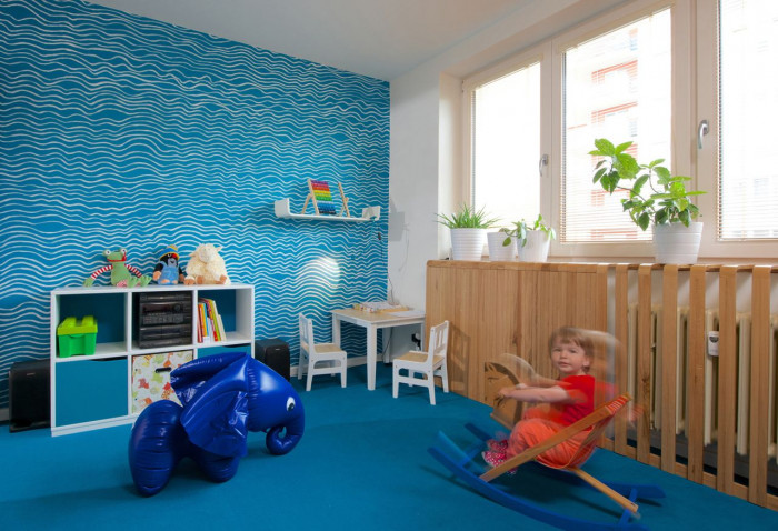 Mooza architecture, Byt na modré vlně – foto