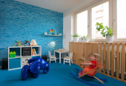 Mooza architecture, Byt na modré vlně – foto