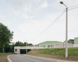 Sportovní areál od Label architecture v Belgii