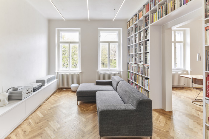 Byt v Praze na Vinohradech, 0,5 Studio