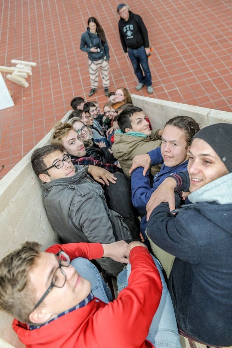 FA ČVUT v Praze, Workshop SCHODY - foto