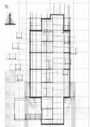 AP ATELIER, Bolt Tower, řez – foto