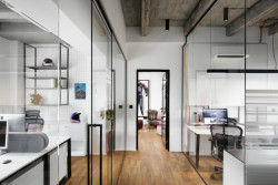 Redesign kaceláří Redbull, 3. patro - průhled, Kunc Architects,