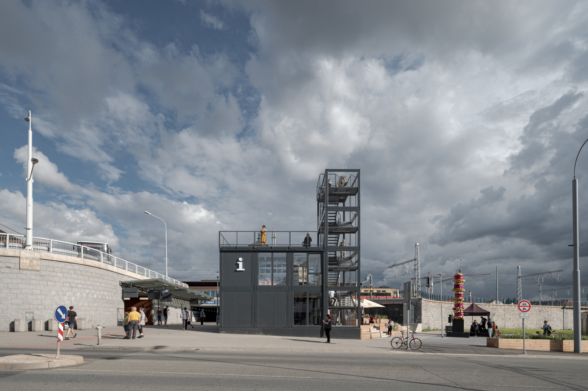 Paluba Hamburk v Plzni od ateliéru Projectstudio8