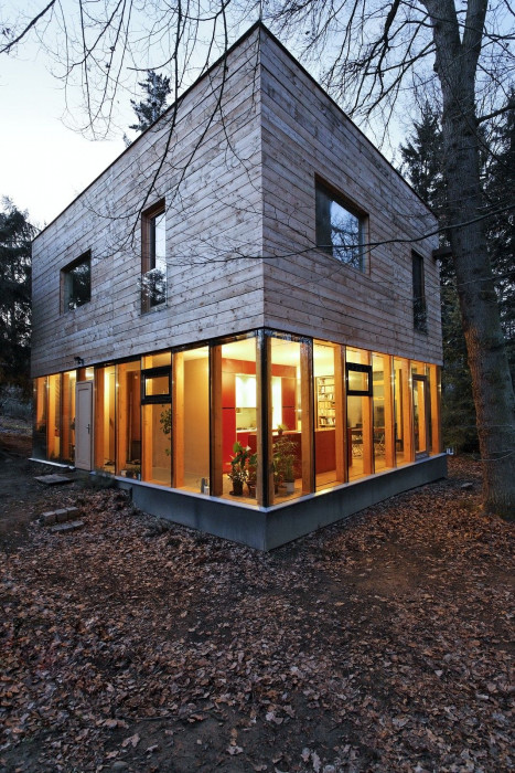 Dřevěný dům ve středních Čechách od sporadical