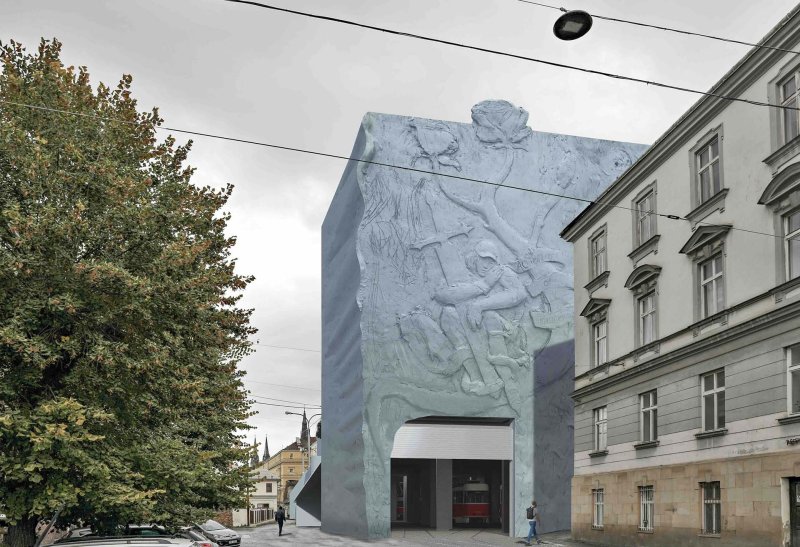 Šimon Semerák – Matyáš Fiala, škola Miroslava Šika na Akademii výtvarných umění, Vozovna, 2024
