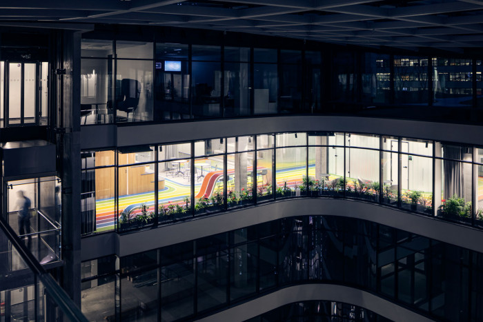 Kancelářské prostory Livesport v Praze od studia Reaktor