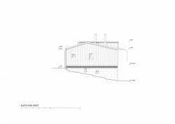 Dům za zdí, západní pohled, Mjölk architekti