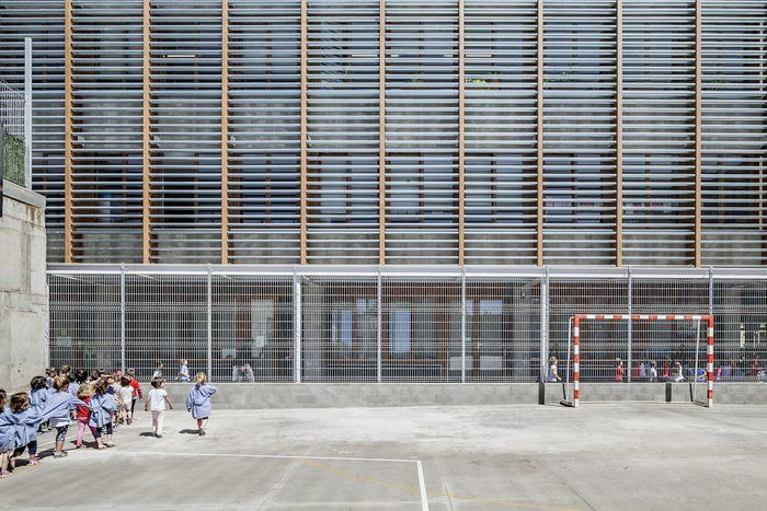 Škola v Barceloně od Harquitectes