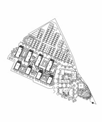 Nová Terasa 2, situace, Vallo Sadovsky Architects