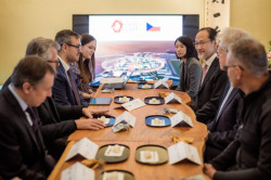 Setkání při příležitosti spuštění architektonické soutěže na návrh národního pavilonu EXPO 2025