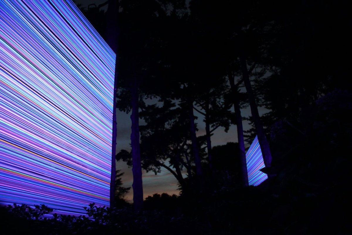 festival světla Signal, ukázka z programu: KATARZYNA MALEJKA A JOACHIM SŁUGOCKI – INSTALACE