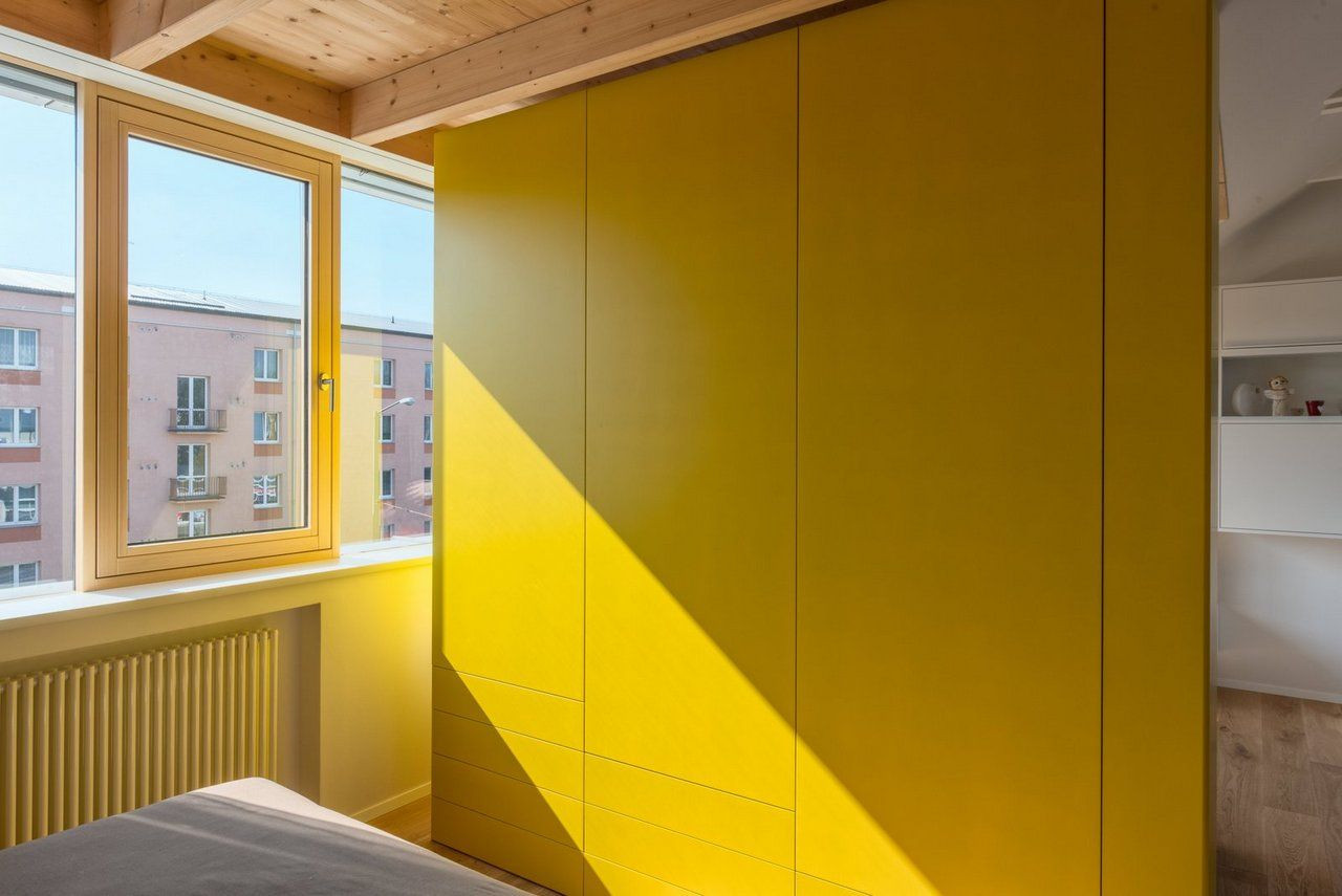 masparti, Podkrovní byt na třídě Míru – foto