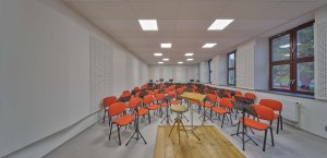 Akustické řešení Rigips v učebnách a školkách (na obrázku ZUŠ Krnov)