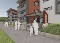 ARCHCON atelier, Pasivní bytové domy na Bílé Hoře - vizualizace