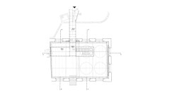 Půdorys 2. NP (Port 1560, Domy Architects)