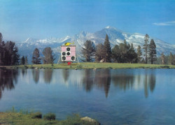 Jan Kaplický, koláž domu pro pilota helikoptéry