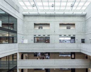 Nová budova Fakulty architektury ČVUT, stav z roku 2018, Alena Šrámková