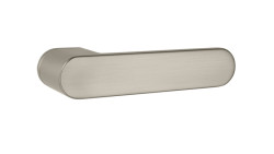 Minimalistické kliky od MP KOVÁNÍ. Zamykají se bez klíču, pomocí tlačítka.