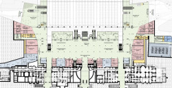 2. místo - Miralles Tagliabue EMBT S.L.P. + OCA architects Prague, s.r.o.: Půdorys 1. PP