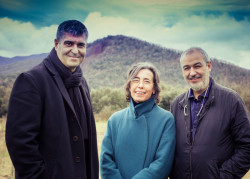 Rafael Aranda, Carme Pigem a Ramon Vilalta, foto