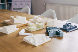 Modely projektů Pavla Hniličky z 3D tiskárny