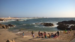 Pobřežní koupaliště Leca da Palmeira v Portugalsku, 1960-1966