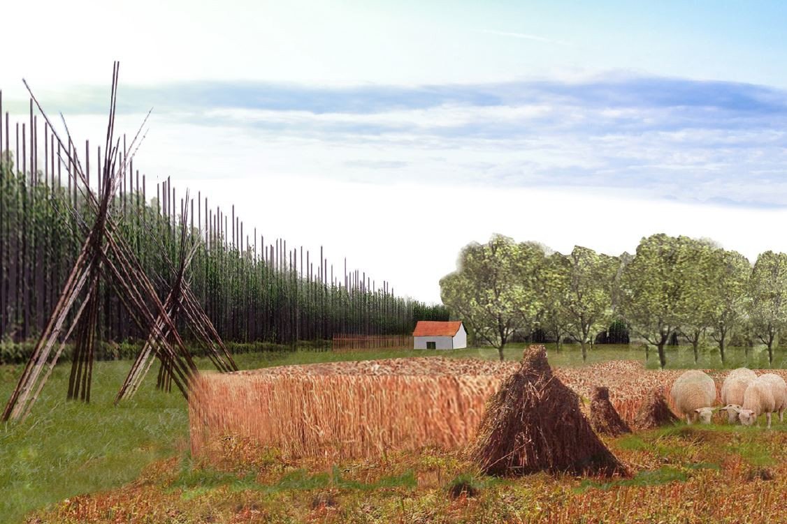 12. ročník, 2019–2020
1. cena: Klára Bohuslavová – ateliér Efler, Revitalizace žatecké chmelařské krajiny v
okolí zámku Stekník