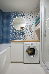 Mooza architecture, Byt na modré vlně – foto