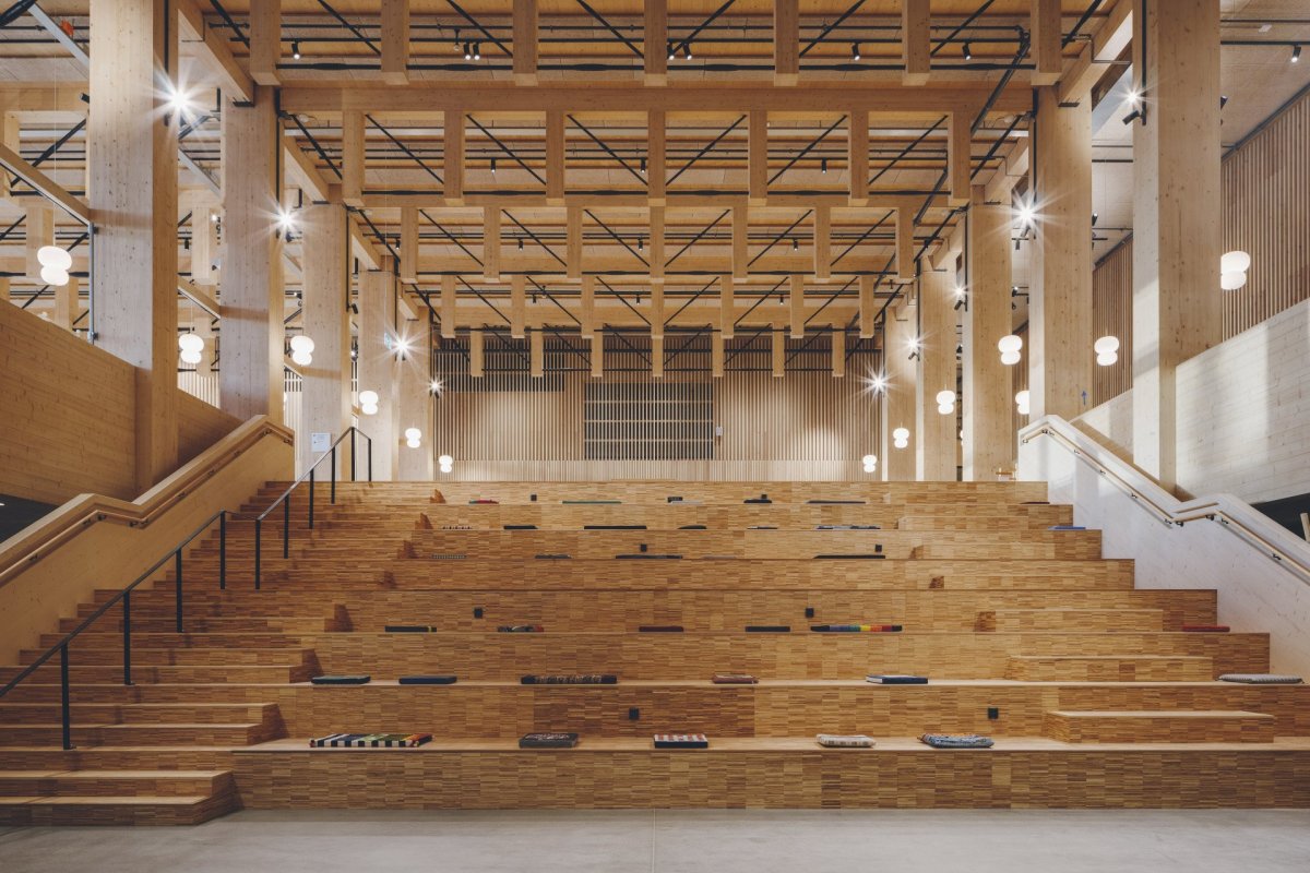 Uhlíkově neutrální kulturní centrum Sara od White Architekter