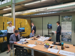 Studenti Fakulty stavební ČVUT pracovali při navrhování s virtuální realitou.