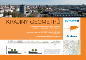 Krajiny geometrů, 6. konference Platformy městských architektů, Ostrava