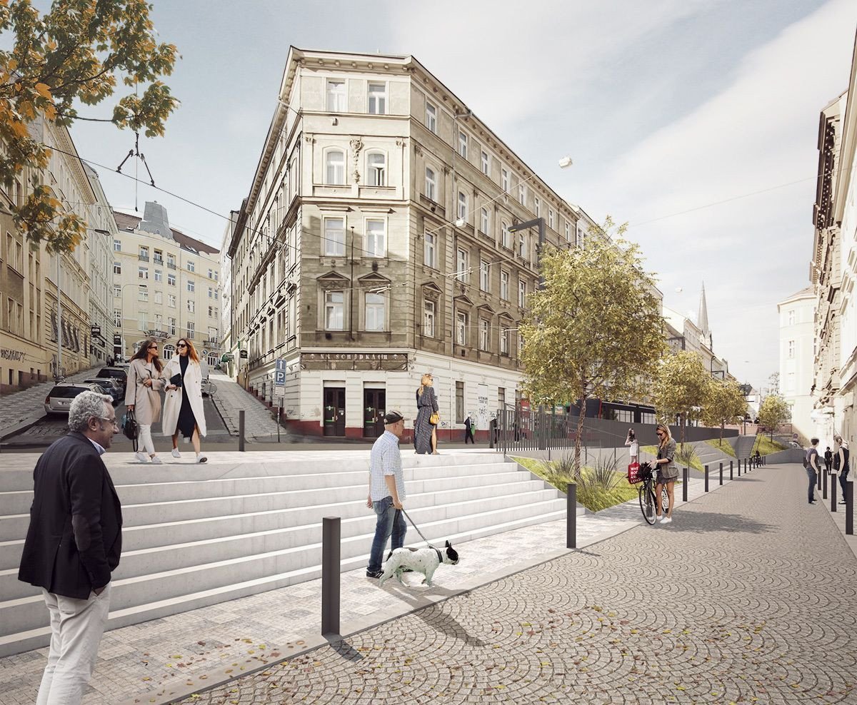 Edit!, rekonstrukce Seifertovy ulice, vizualizace
